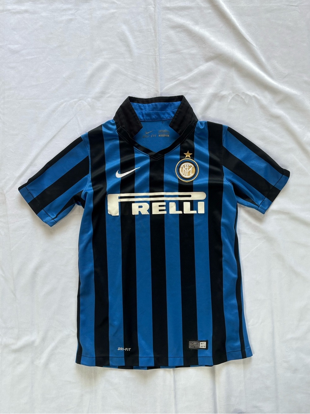 Vintage Youth Nike Inter Milan 2011/12 Home Jersey | $25